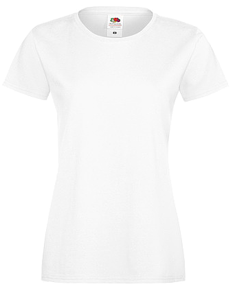 Damen Premium T-Shirt Weiß Damen Premium T-Shirt Weiß
